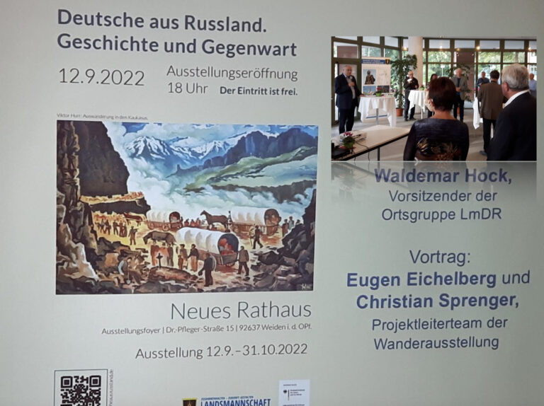 Sehenswert: Ausstellung über Russlanddeutsche