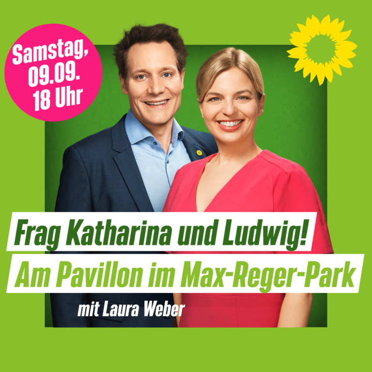 Heute um 18 Uhr! Katha und Ludwig in Weiden, kommt zahlreich in den Park!