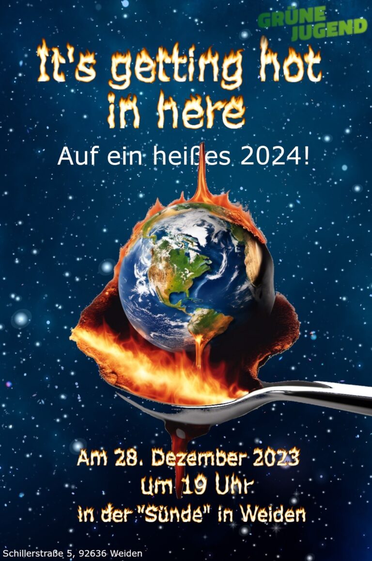 „Auf ein heißes 2024!“ – Jahresabschluss mit der Grünen Jugend