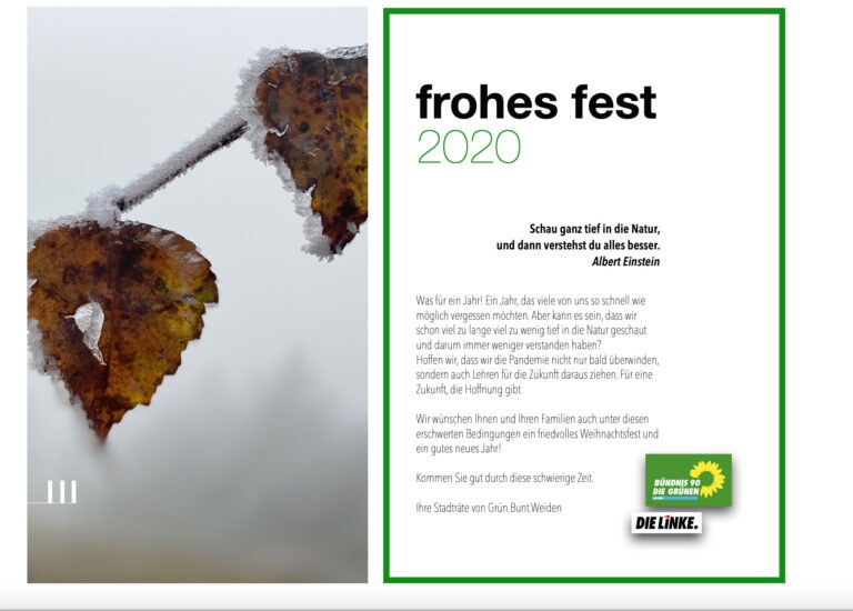 Trotzen wir gemeinsam dieser schwierigen Zeit