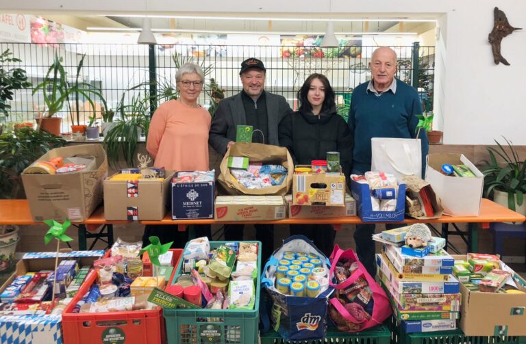 Grünen-Kreisverband sammelt für Tafel