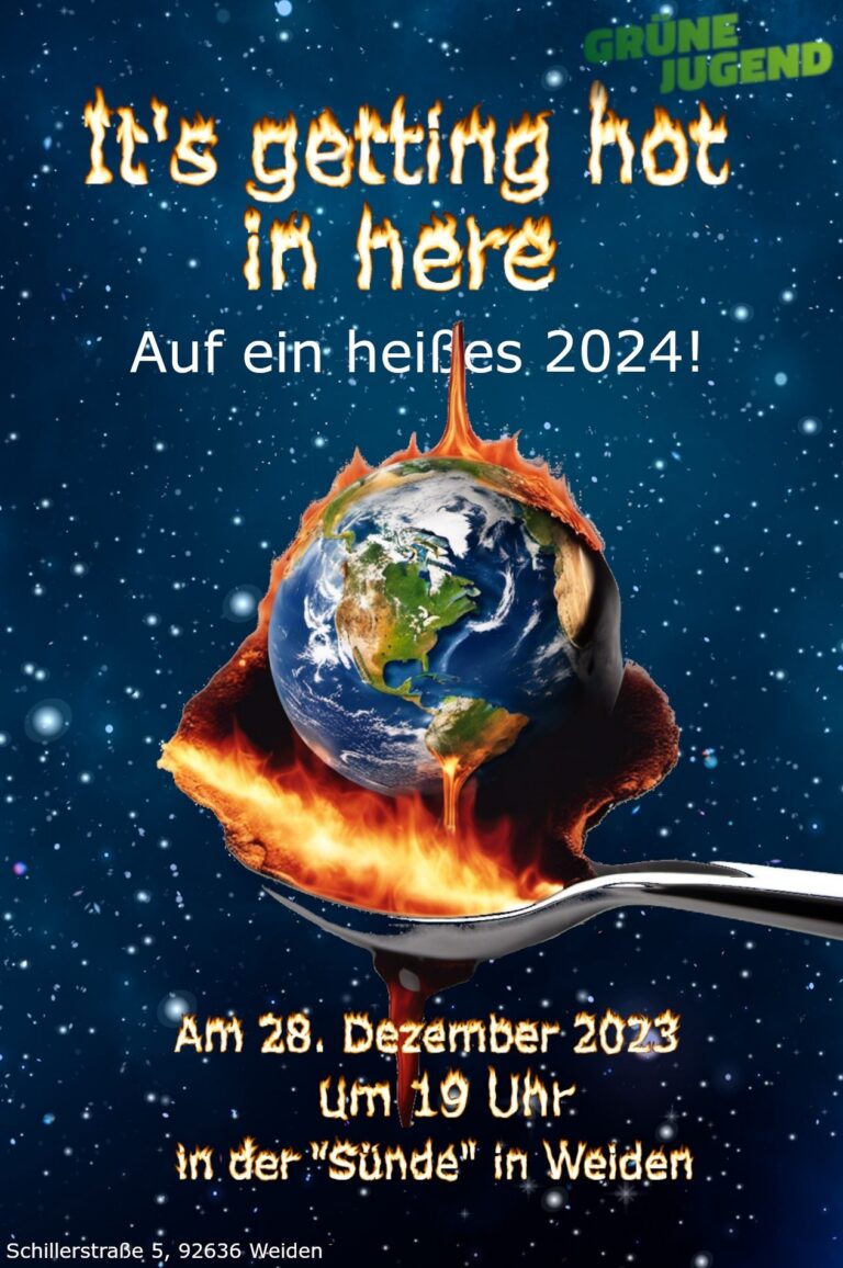 „Auf ein heißes 2024!“ – Jahresabschluss mit der Grünen Jugend