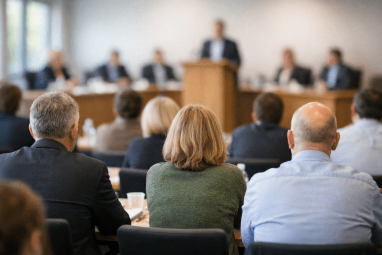 Schutz vor massiven Störungen der Ratssitzungen